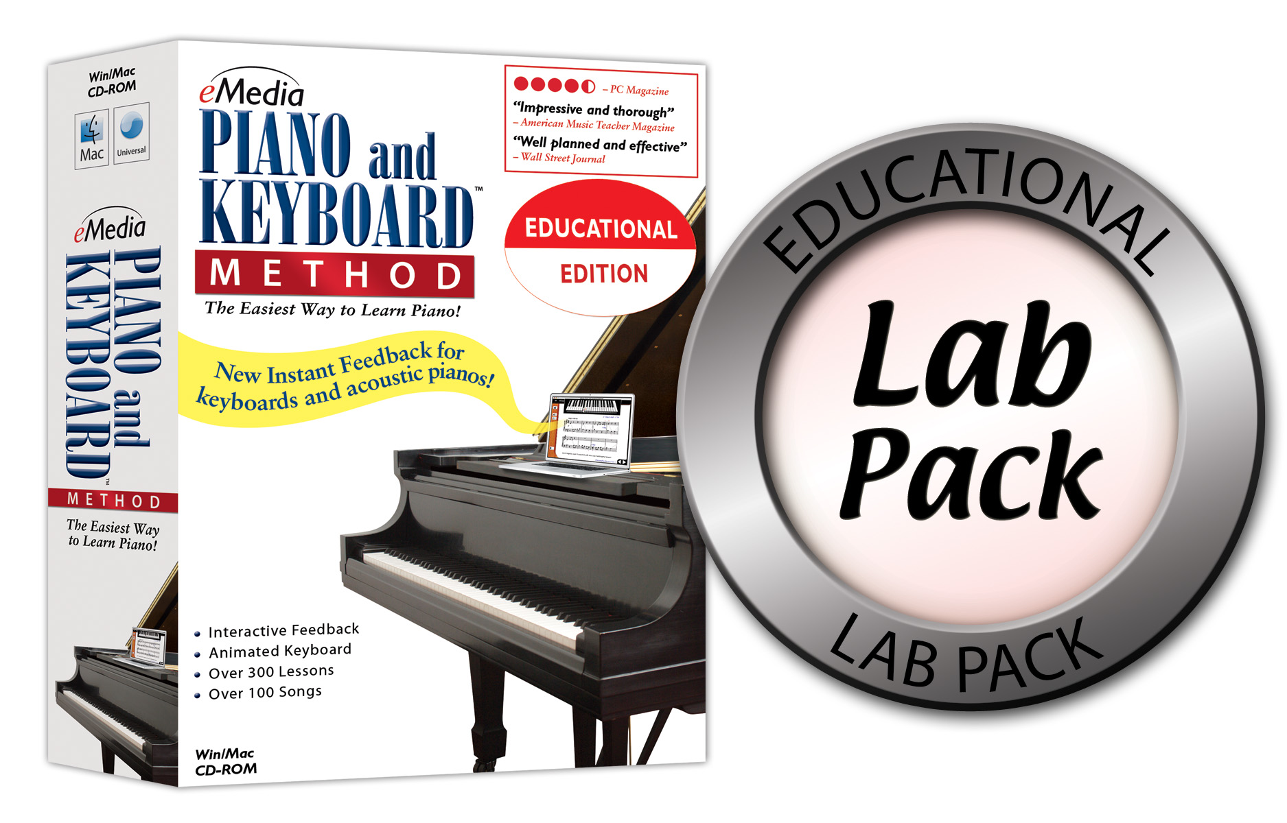 <Piano and Keyboard Method Lab Pack>